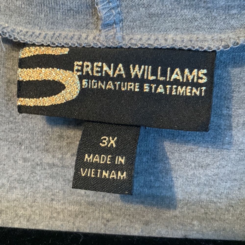 Serena Williams Size 3x Signature Statement Fring… - image 4